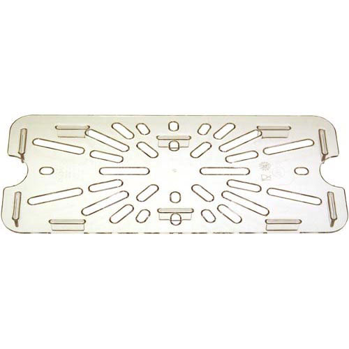 30CWD135 Cambro - 1/3 Size Clear Drain Tray 30CWD135 Cambro - 1/3 Size Clear Drain Tray